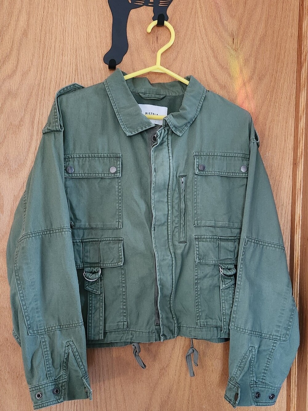 pistola Olive Green Casual Jacket